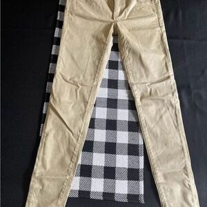 American Eagle Outfitters Cream Chinos & Khakis